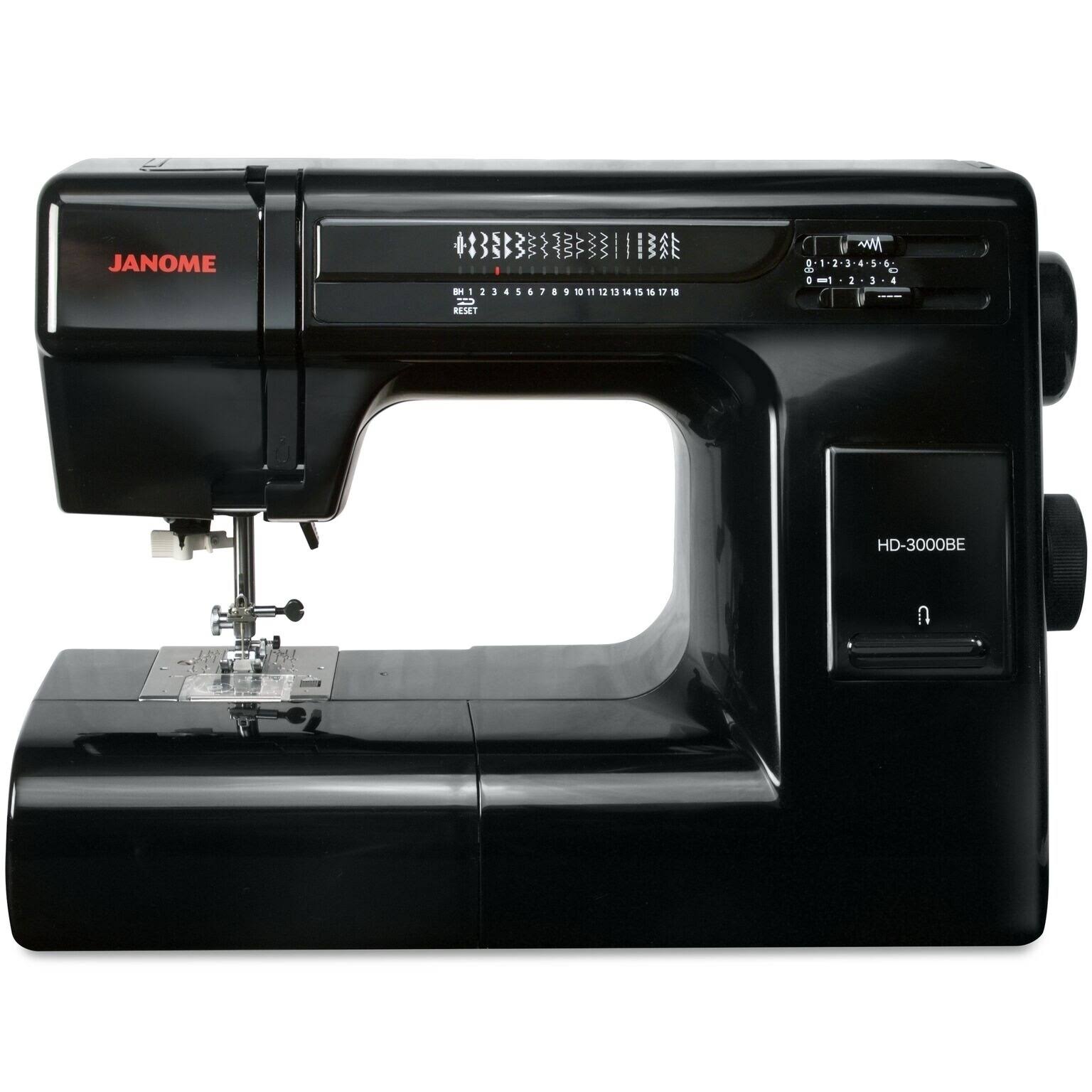 Janome Hd3000be - Sewing Machine, Black
