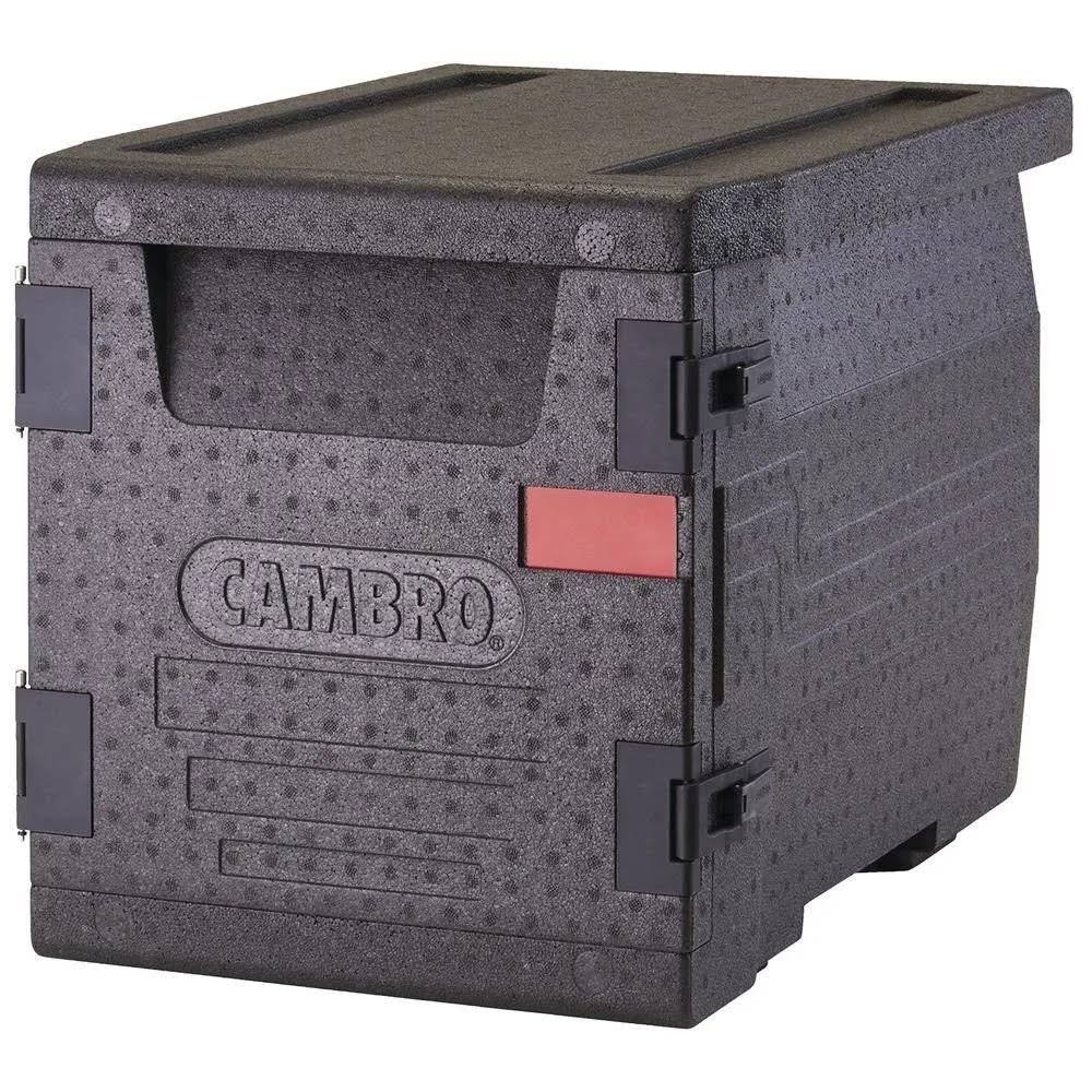 Cambro EPP300110 Black Cam GoBox Front Loading Catering Box Case of 1