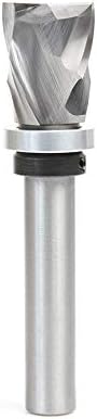 Amana Tool - 57176 Solid Carbide Spiral Pattern/Plunge Compression 7/8 Dia x 1-9/64 x 1/2 Pack of 2