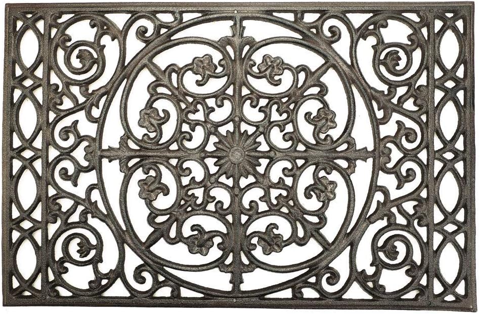 Sungmor Rectangle Cast Iron Doormat - 22