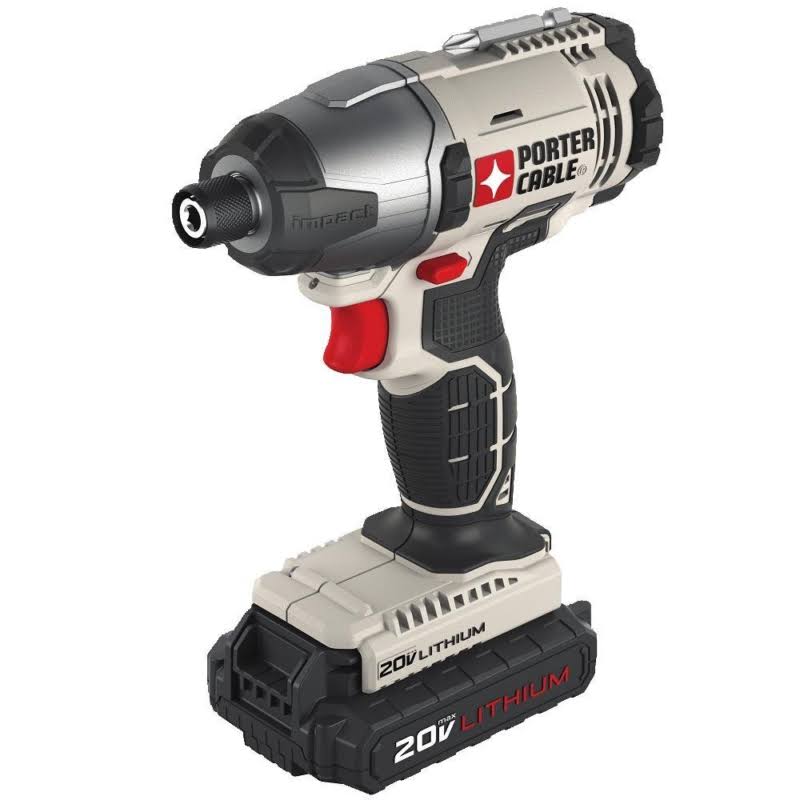 Porter-Cable PCC641LB 20V Max Lithium Ion Hex Head Compact Impact Driv