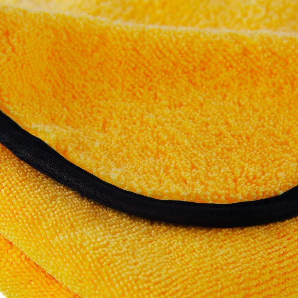 Chemical Guys MIC_506_24 Professional Grade Premium Microfiber Towels, Gold (16 Inch x 16 Inch) (Pack of 24) Pack of 2