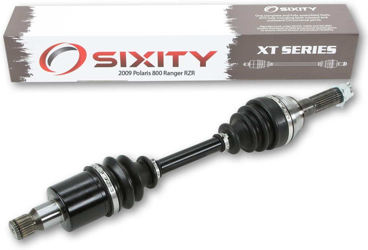 Sixity 2009 for Polaris 800 Ranger RZR 4X4 Rear Right Axles XT Back Passenger R09VH76 EFI Complete Side