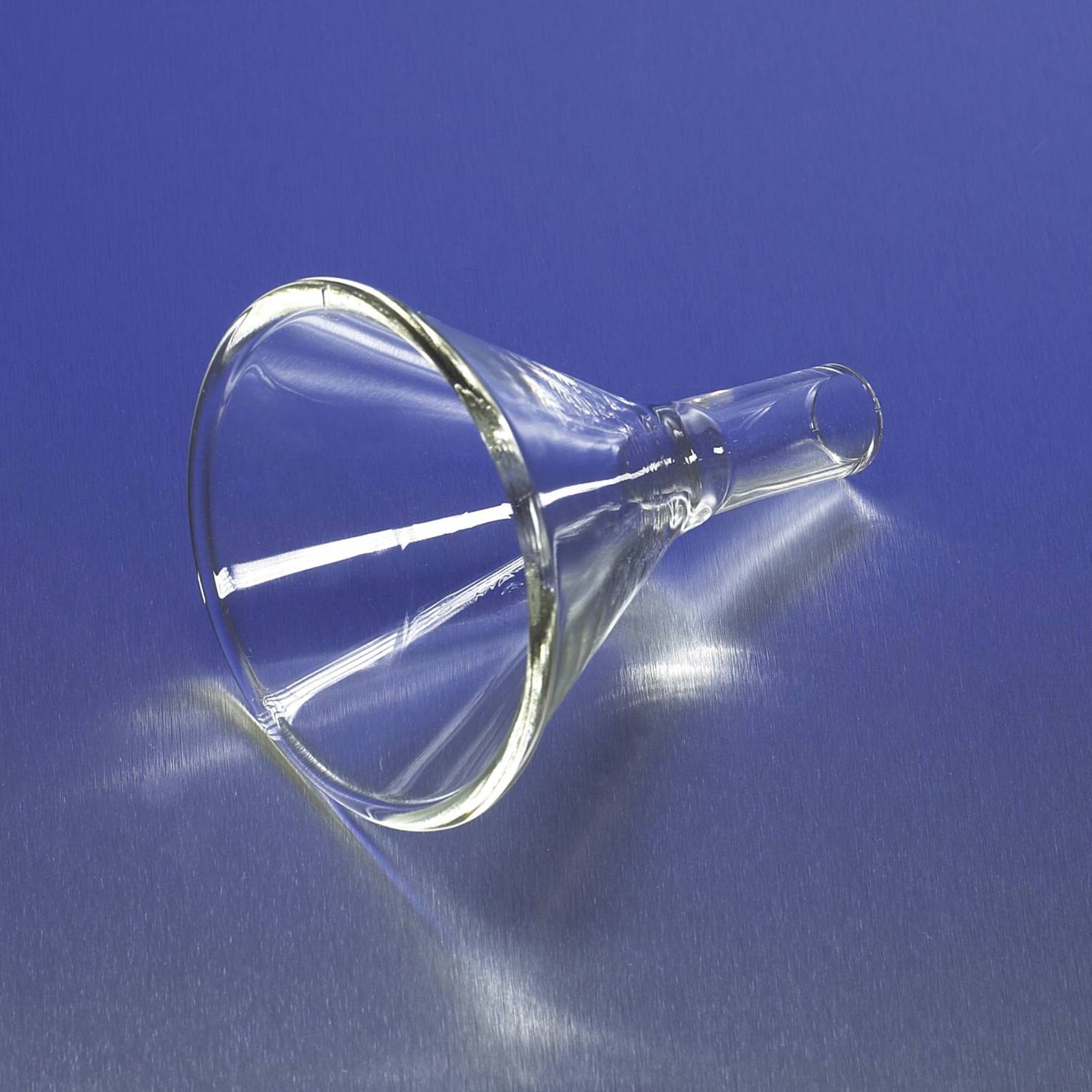 Pyrex Powder Funnels - 75 mm Top Inside Diameter - Pack of 12 6220-75