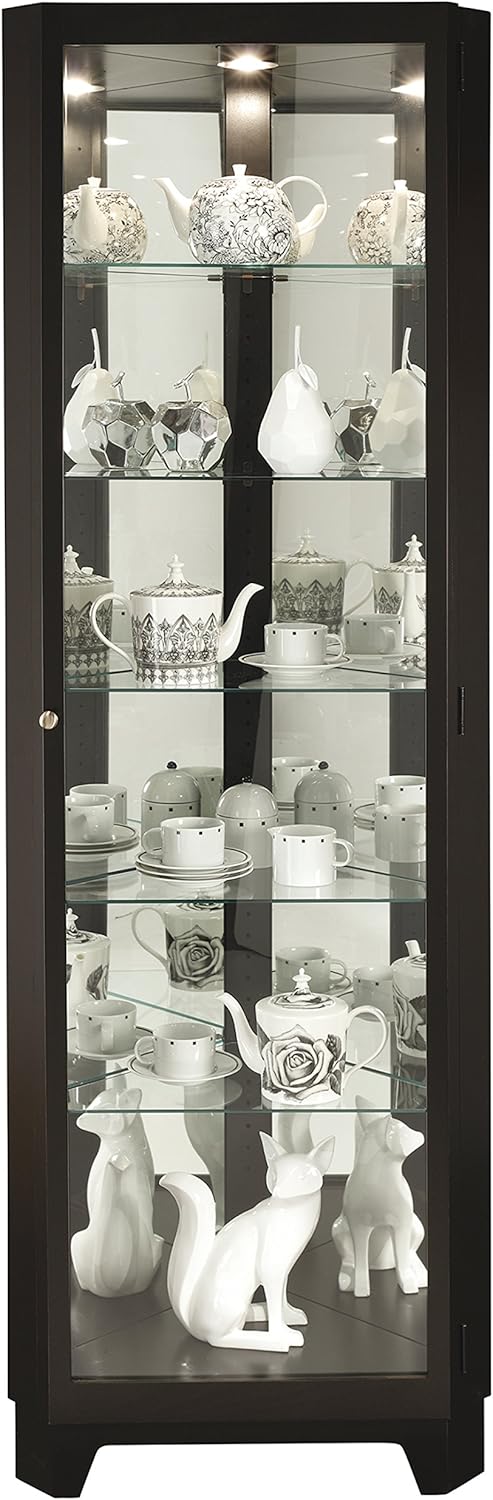 Howard Miller Curio Cabinet, Black
