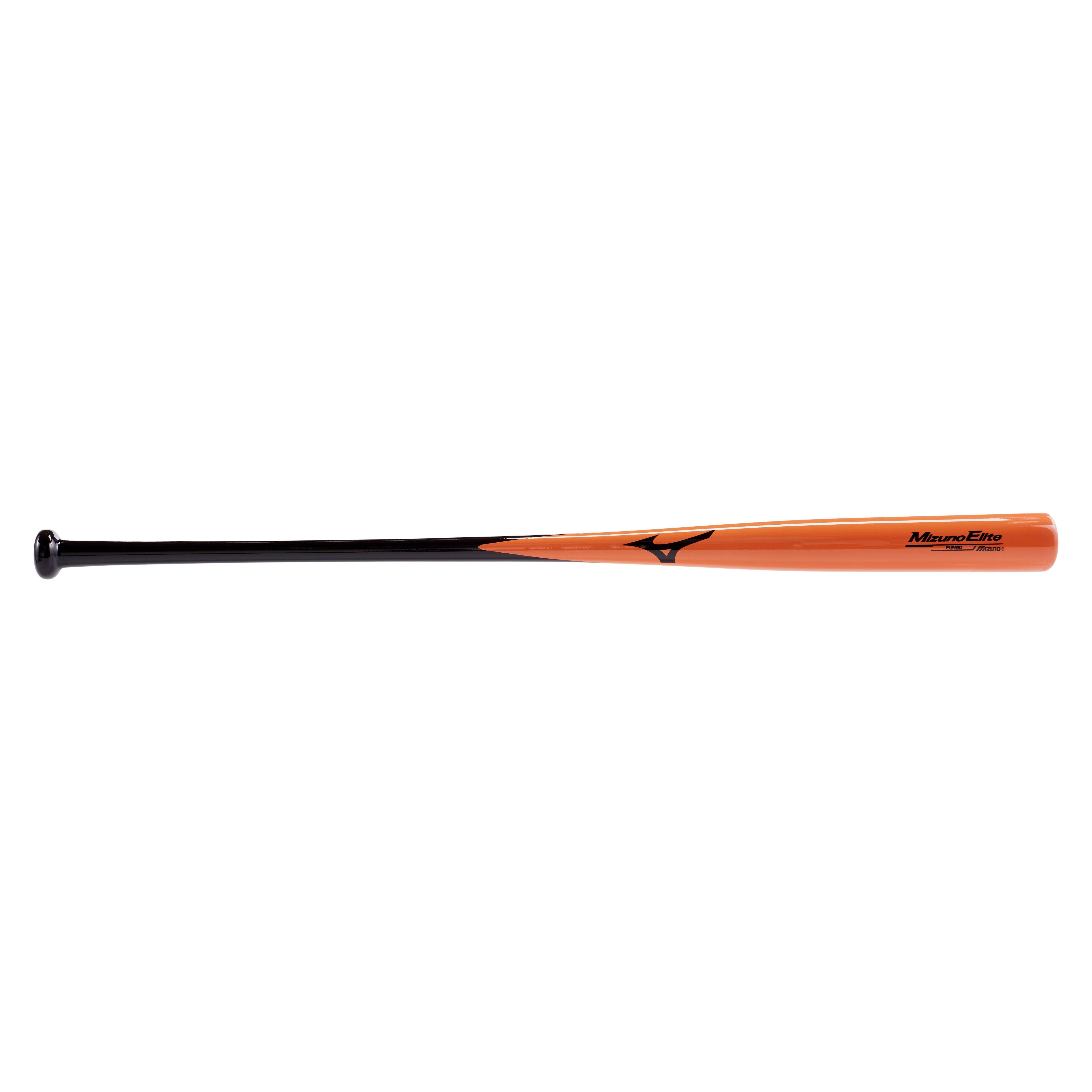 Mizuno Elite 37in Orange/Black Fungo Bat