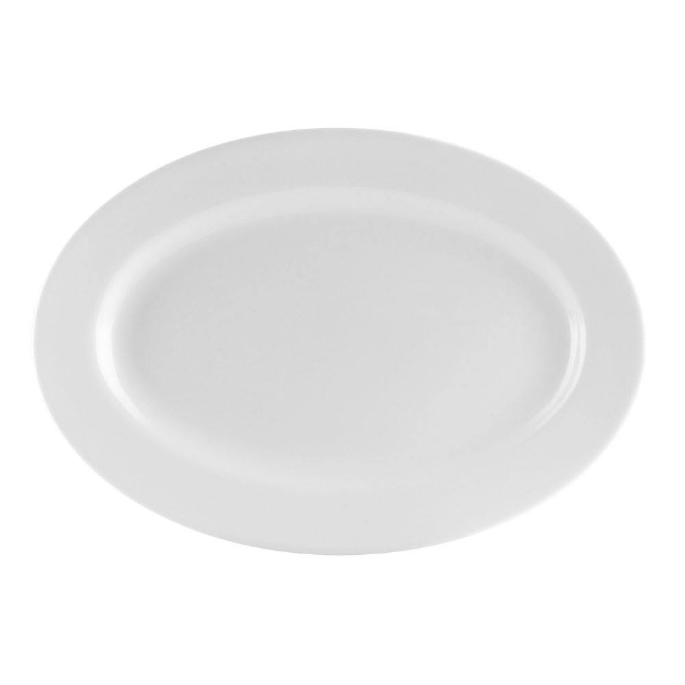 CAC UVS-14 Oval Universal Platter - 13x22 x 7 5/8