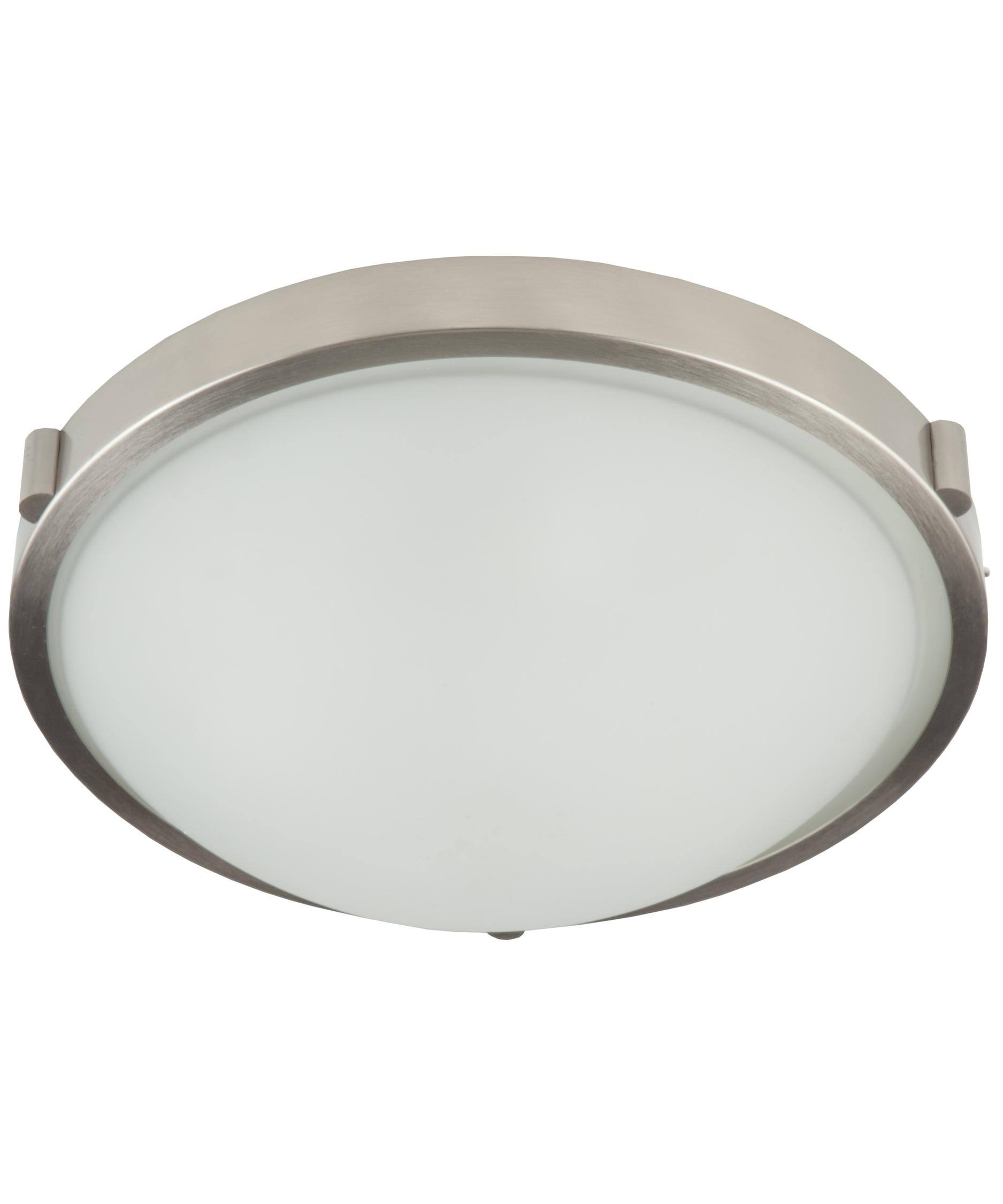 Artcraft Lighting AC2313BN Boise Flush Mount Light, Brushed Nickel