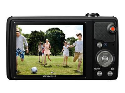 Olympus VR-340 16.0 MP Compact Digital Camera - 720p - black - Item Only