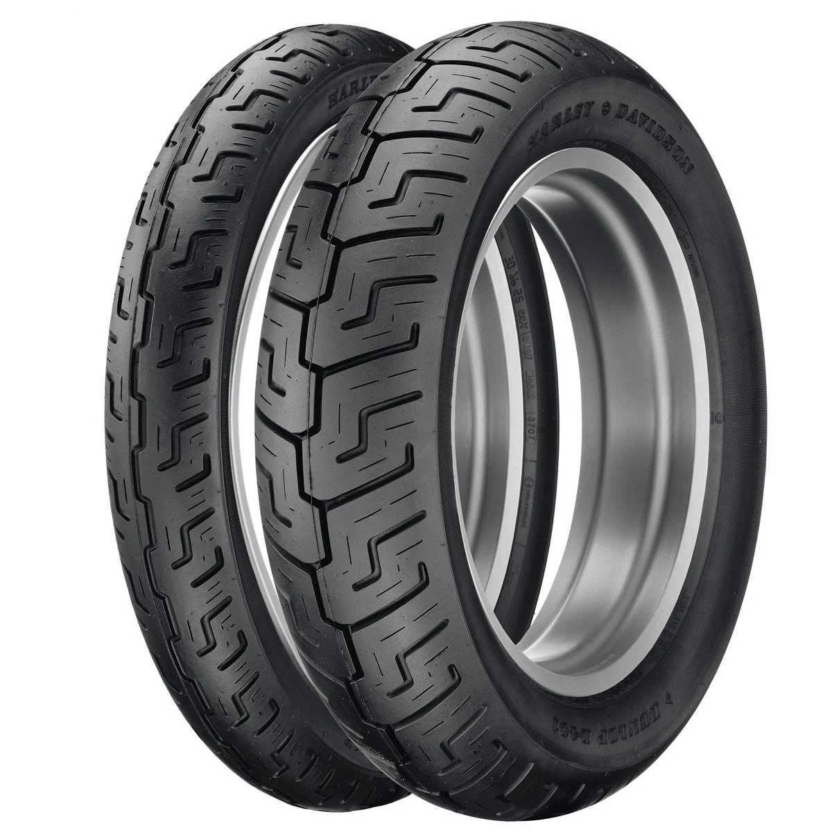 Dunlop D401 Front Motorcycle Tire 130/90b-16 (73h) Black Wall
