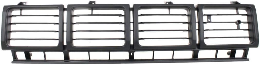 For Toyota Pick Up Grille Assembly 1980 1981 | Painted Black Shell & Insert | 4WD | Plastic | TO1200143 | 5310092301
