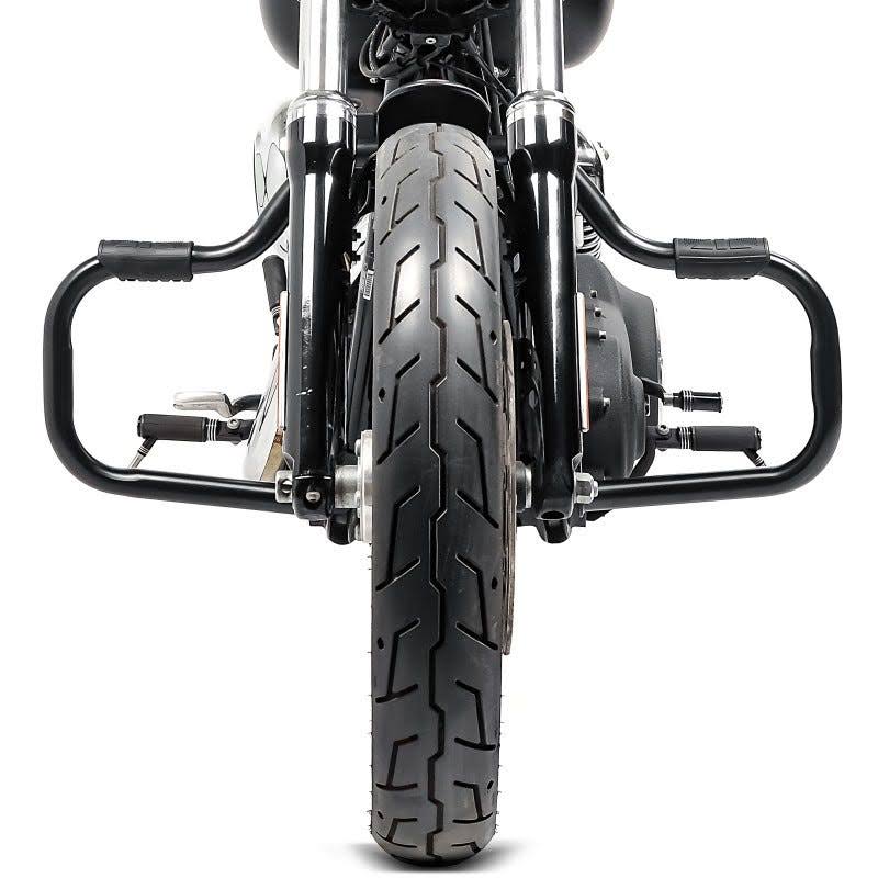 Engine Guards for Harley Davidson Dyna Switchback 12-16 Craftride Mustache Black