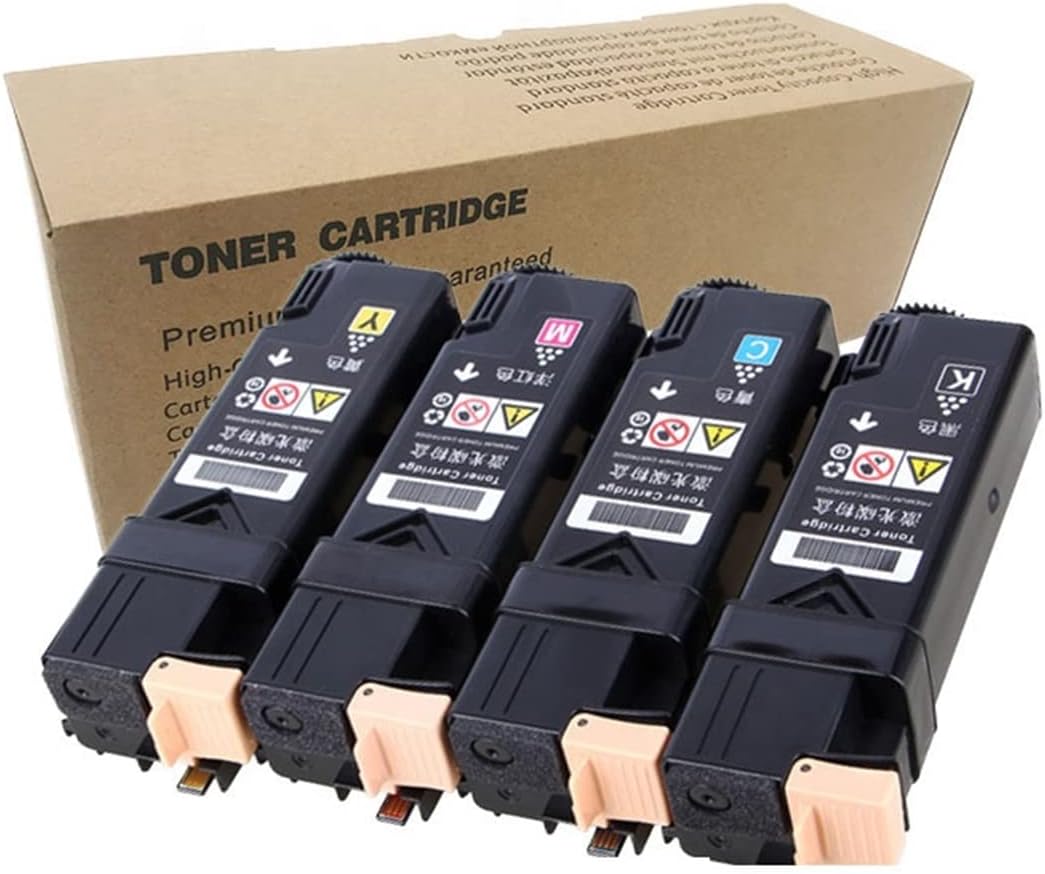 Offstar Remanufactured 106R01334 106R01331 106R01332 106R01333 Toner Cartridge Replacement for Xerox Phaser 6125 6125N Printer Ink Toner Set (4 Pack) Pack of 2