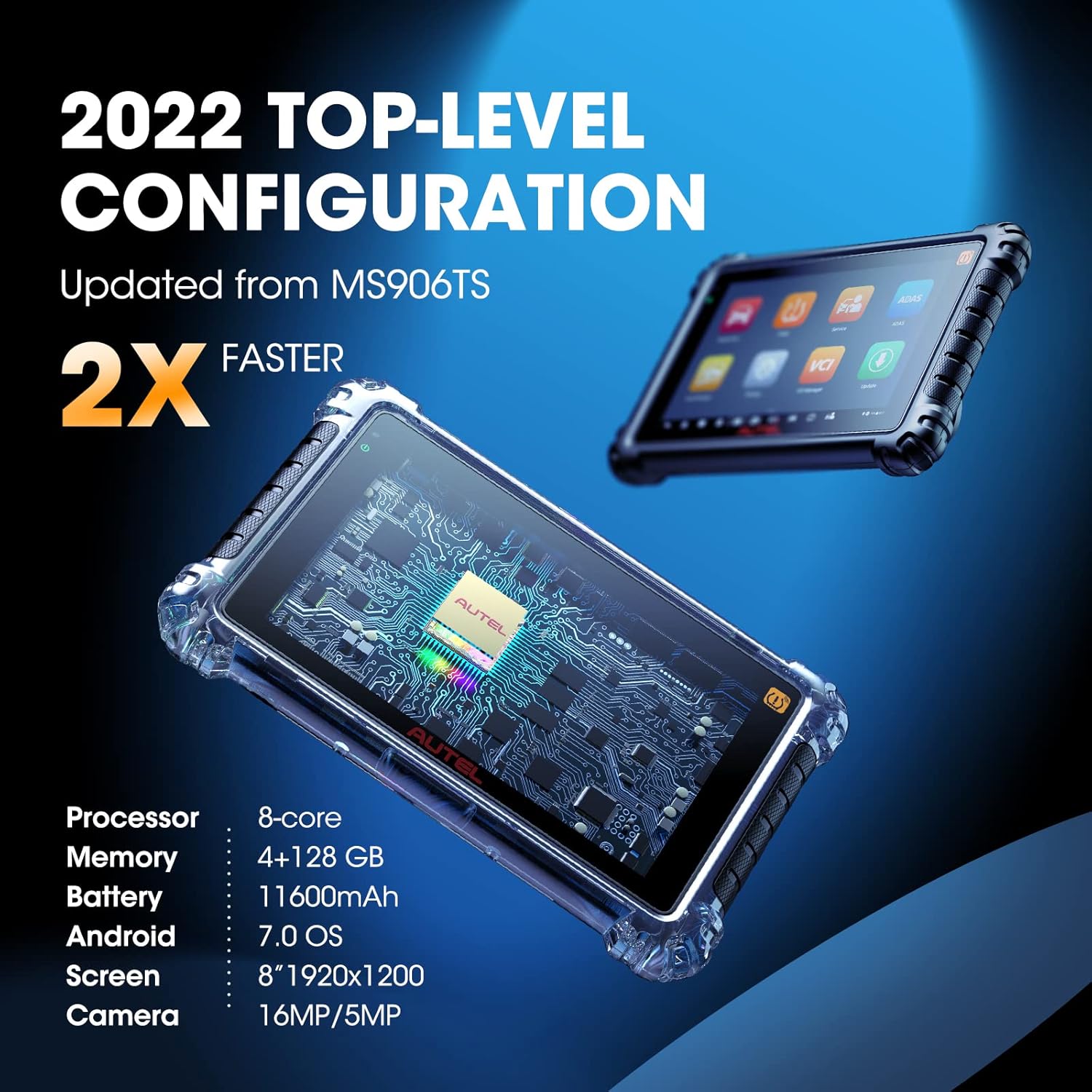 Autel Scanner MaxiSys MS906PRO TS: Combination of MS906BT MS906TS MK808TS, 2022 Automotive Scanner with ECU Coding, 33 Service, All Systems Diagnostics, Active Test, Top TPMS Programming and Diagnosis