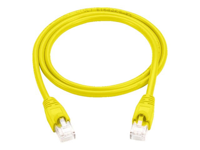 Black Box Cat6 Value Line Patch Cable, Stranded, Yellow, 10-ft.