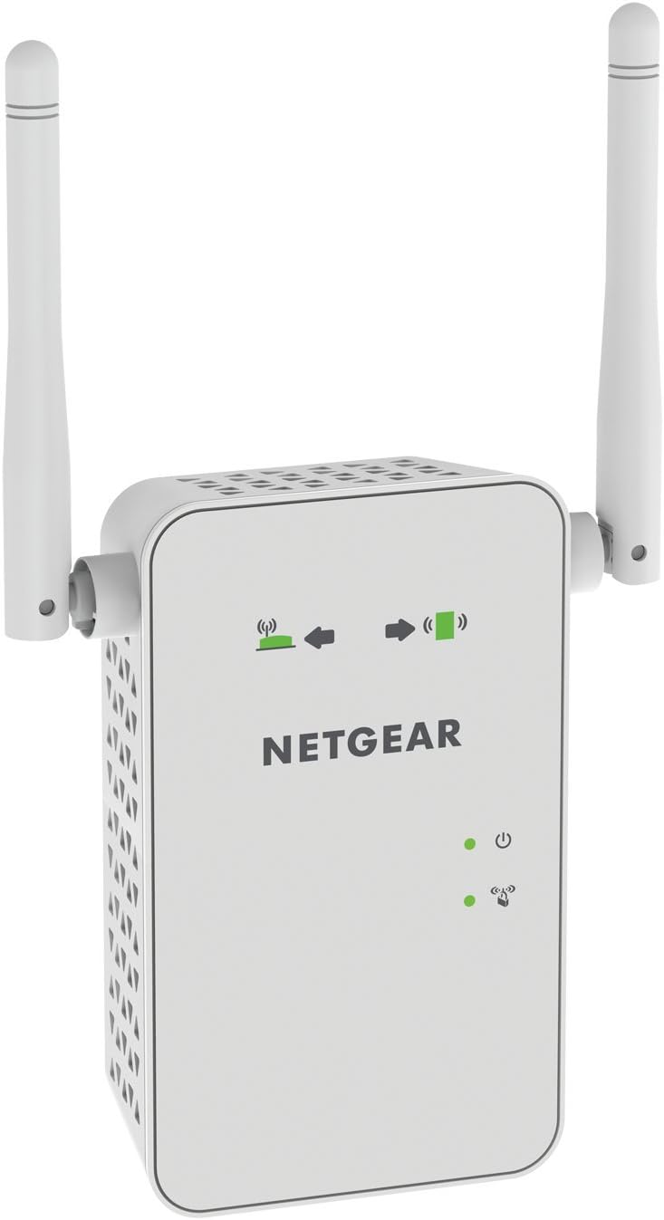 NETGEAR WiFi Mesh Range Extender EX6100 - Coverage up to 1000 sq.ft. and 15 devices with AC750 Dual Band Wireless Signal Booster & Repeater (up to 750Mbps speed), plus Mesh Smart Roaming Pack of 2