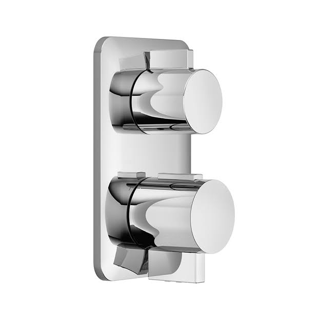 Dornbracht 36425845-060010 Liss&Atilde; Concealed Thermostat with One-Way Volume Control - Platinum Matte