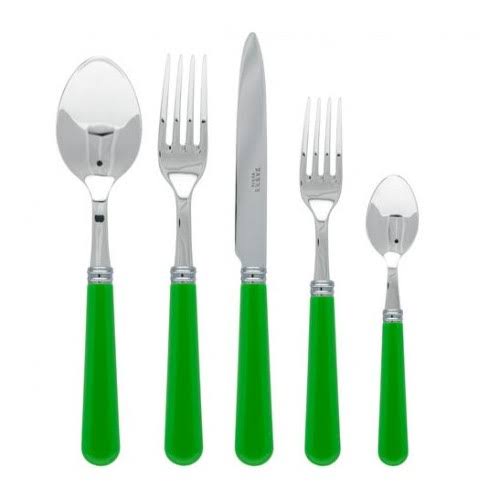 Sabre Paris Basic 5-Piece Place Setting Spring Green