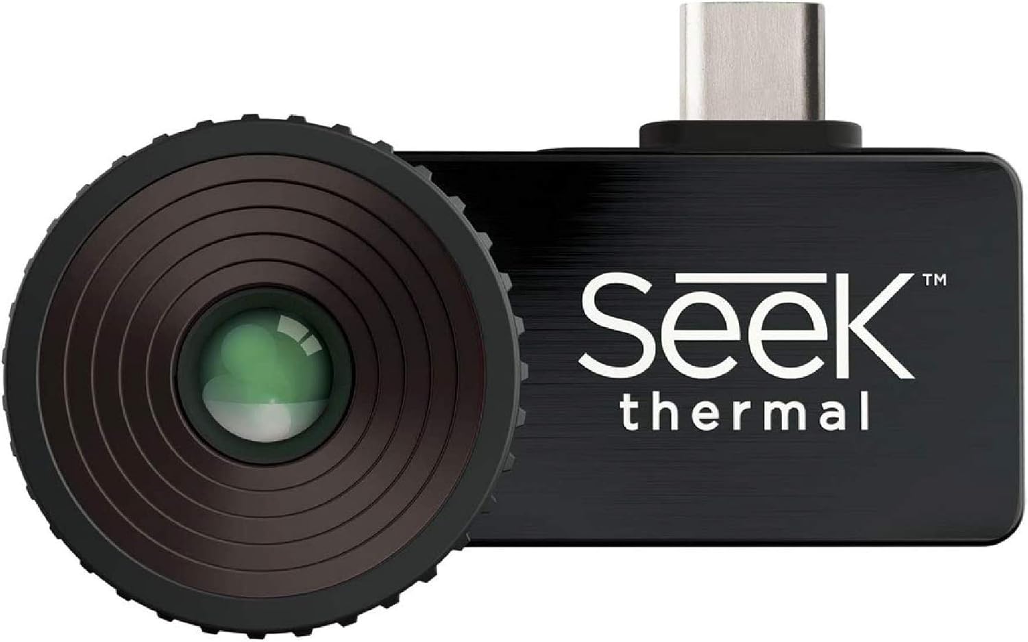 Seek Thermal Compact - All-Purpose Thermal Imaging Camera for iOS , Black - LW-AAA