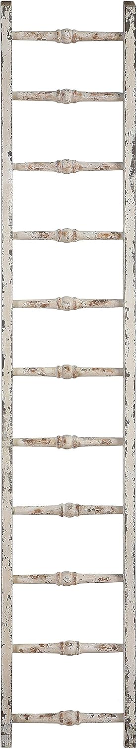 Creative Co-Op Decorative Wood Ladder Misc Furniture, Black