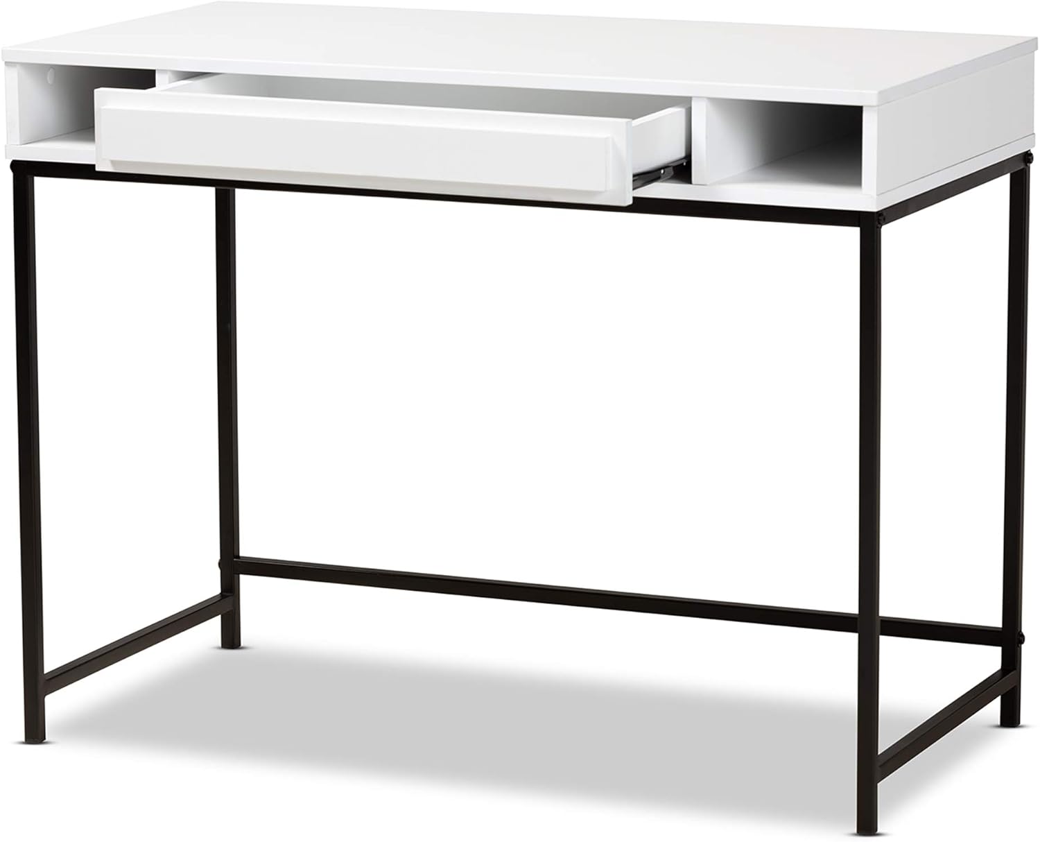 Baxton Studio Desks, White/Black