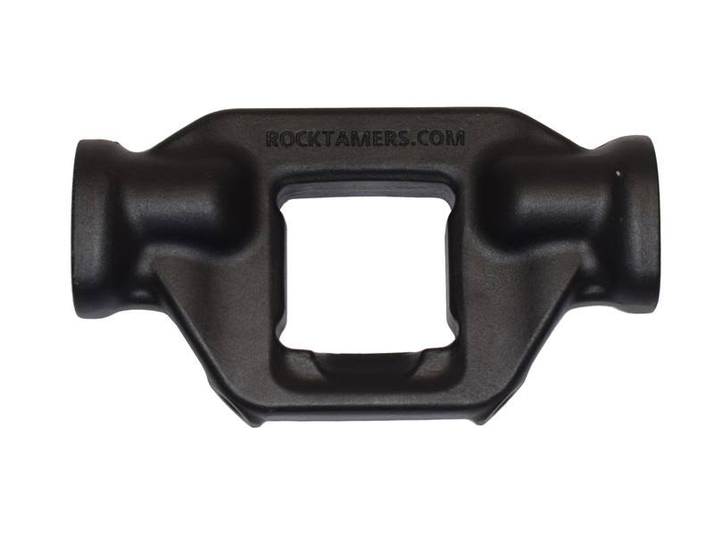 Rock Tamers 3x22 Center Hub, Matte Black (Forged) RT059