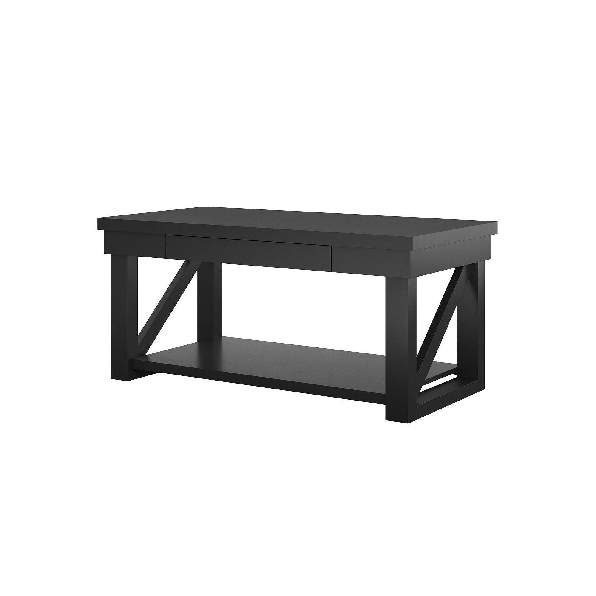 Ameriwood Home Crestwood Coffee Table, Black