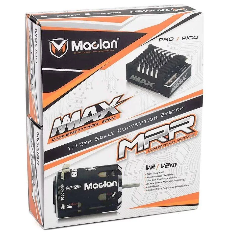 Maclan Racing MMAX Pro ESC + MMR V2m 5.0T Combo
