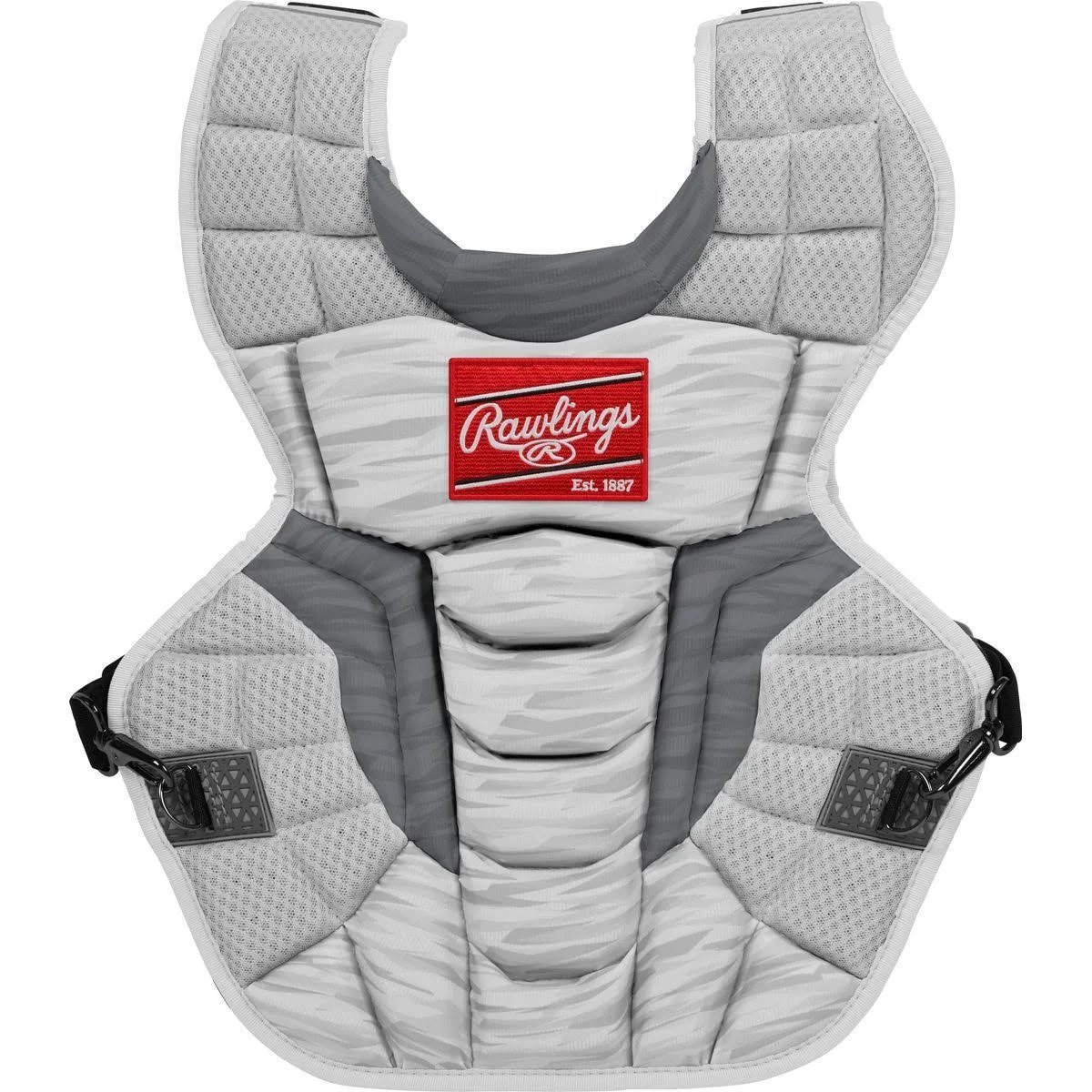 Rawlings NOCSAE Velo 2.0 Chest Protector Black/Red