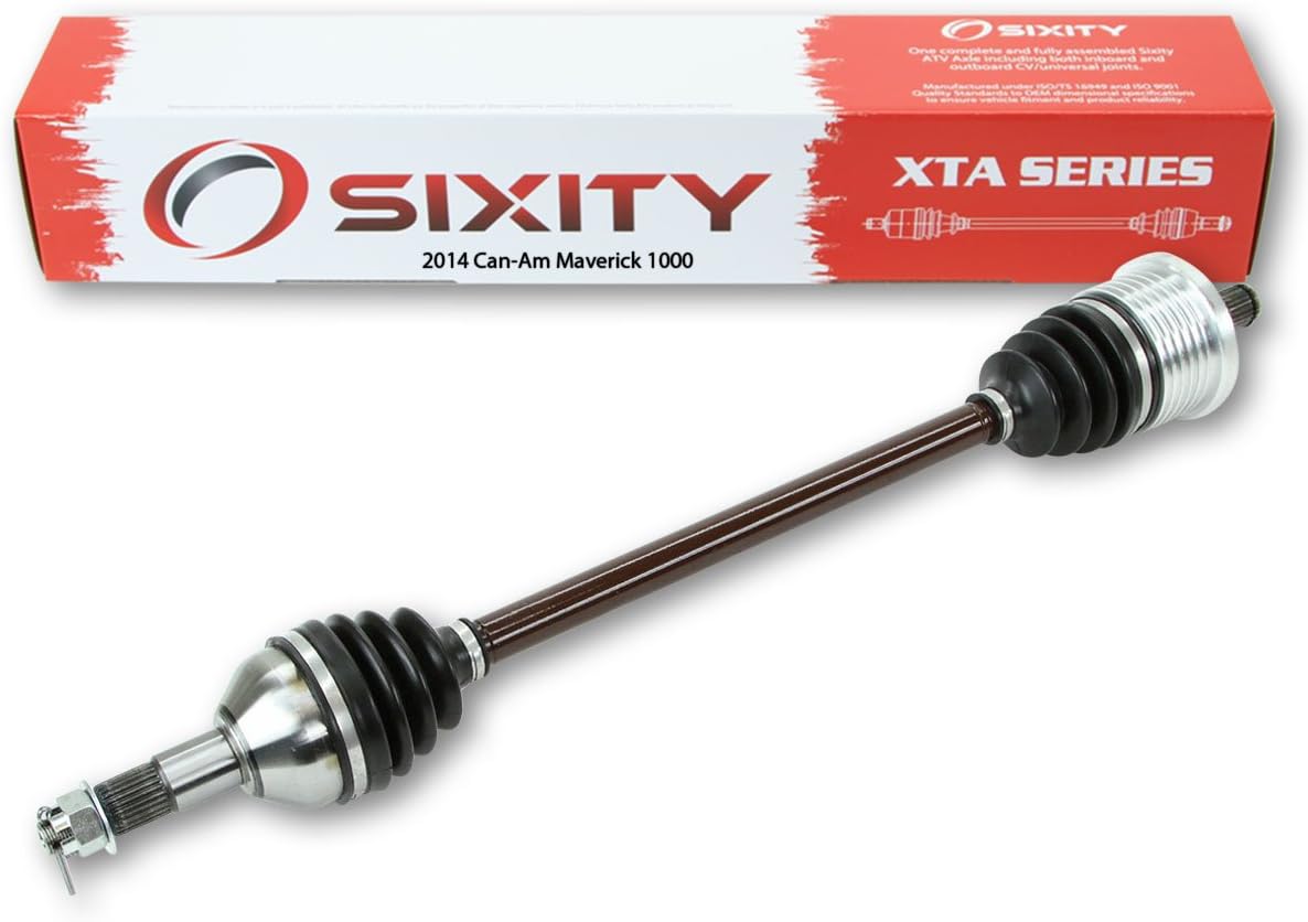 Sixity 2014 for Can-Am Maverick 1000 4X4 Rear Right Axles Back Passenger MAX STD XRS XRS-DPS Complete Side