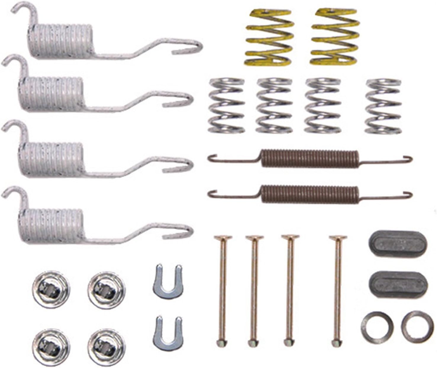 ACDelco Professional 18K584 Rear Drum Brake Spring Kit with Springs, Pins, Retainers, Washers, and Caps