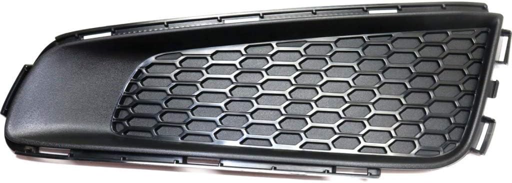 For Cadillac ATS Fog Light Cover 2013 2014 Outer Driver and Passenger Side Pair/Set | Textured Black | GM1038178 + GM1039178 | 20912439 + 20912440