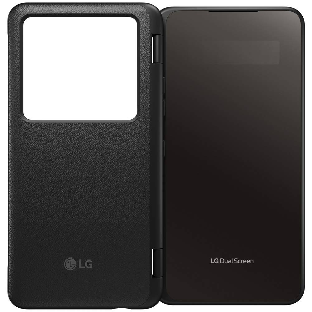 Refurbished - LG Dual Screen Case for LG G8X ThinQ - Black (lm-v515n)