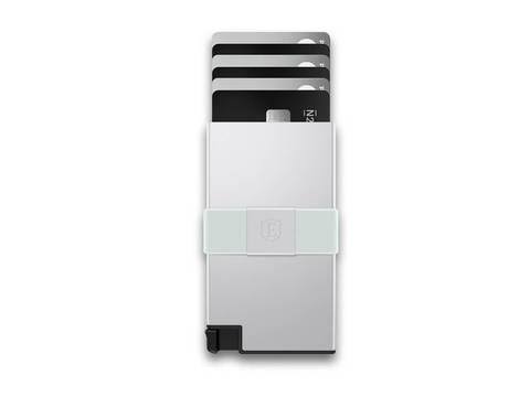 All New Aluminum Cardholder | Space-grade Metallic Silver | Ekster