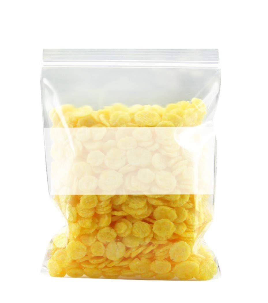 500 Pack White Poly Zip Lock Bags 9x22 x 12x22 6 Mil