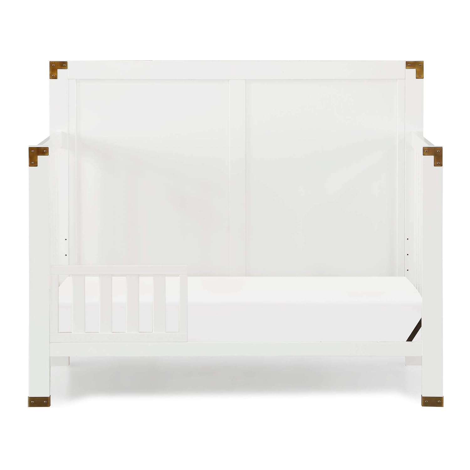 Baby Relax Miles Toddler Guardrail, White Pack of 2