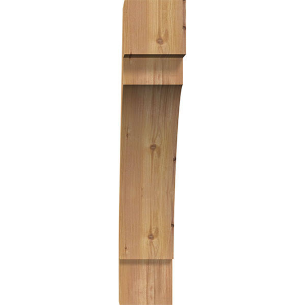 6x22W x 28x22D x 32x22H Merced Rough Sawn Brace, Western Red Cedar