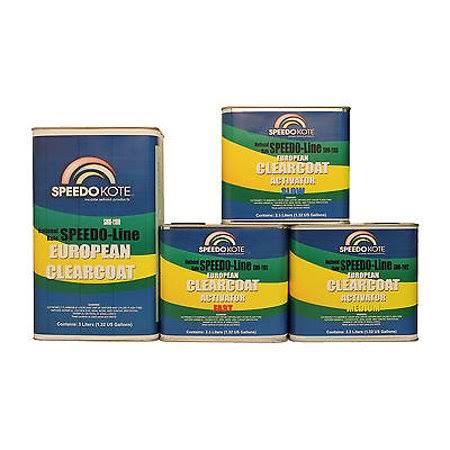 Speedokote European Clear Coat 2K Urethane, Smr-1100 7.5 Liter Euro Clearcoat w/Fast Act.