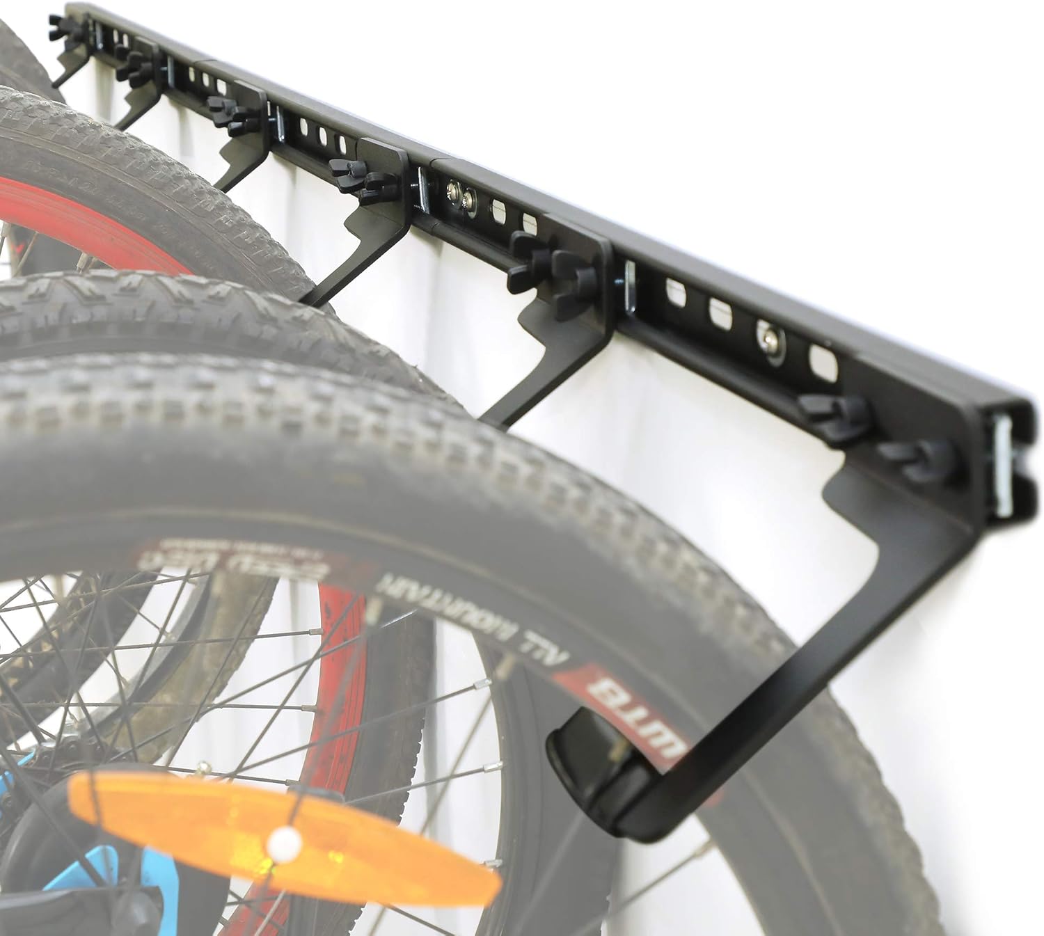 ZUKA Wall Bike Rack for Garage Storage Bike Racks Wall Mounted Adjustable Bicycle Hanger Heavy Duty(6 Bikes, 500LBs)