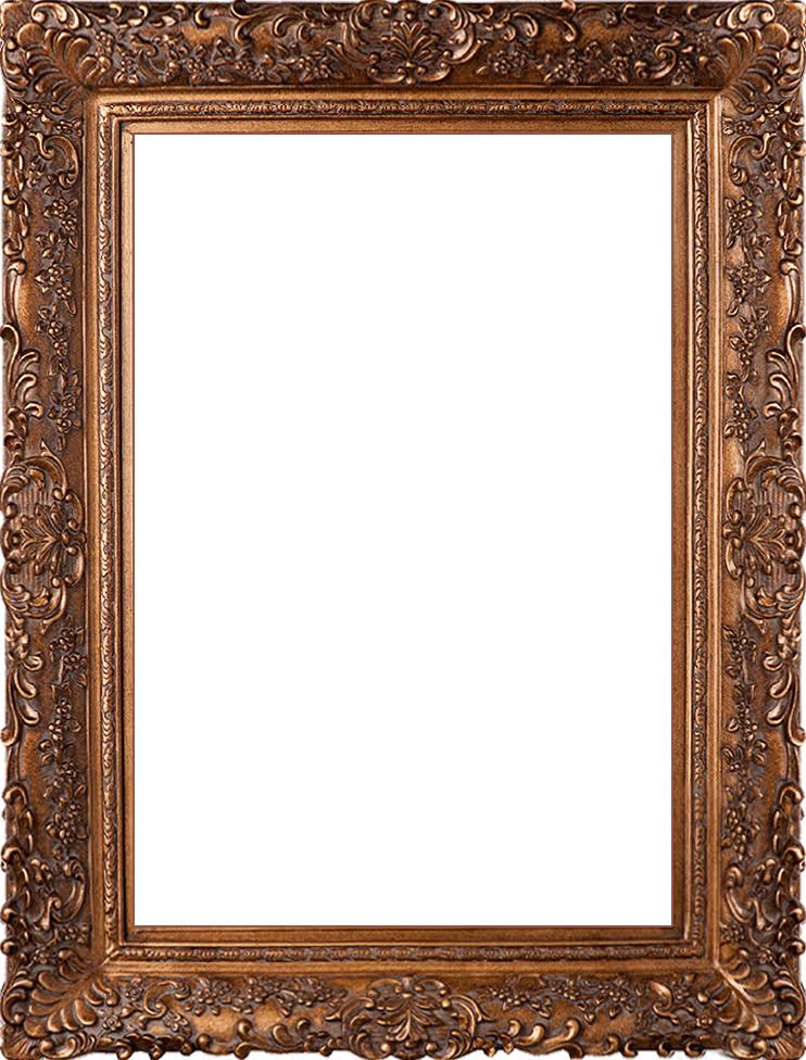 Burgeon Gold Frame 24x22x36x22 Museum Frame - Black