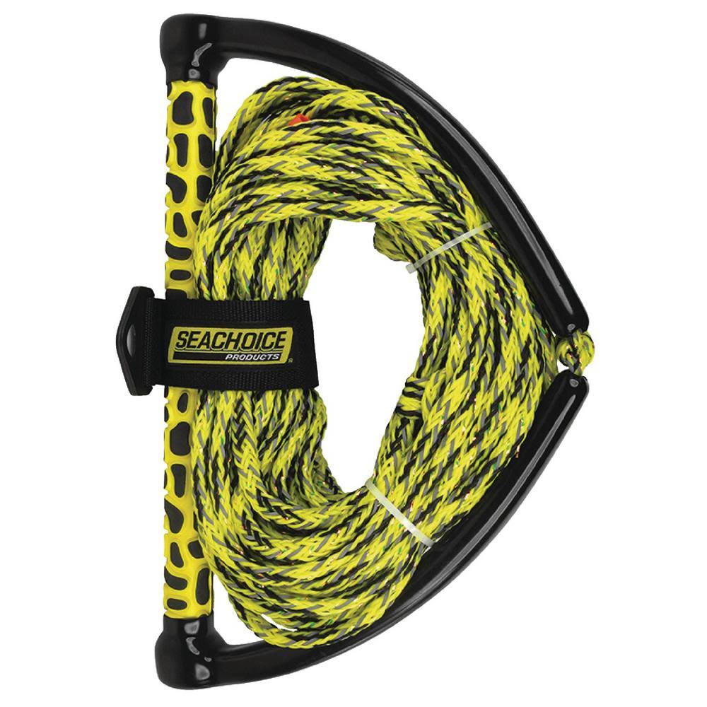 Seachoice 86726 5-Section 75' Reflective Wakeboard Rope