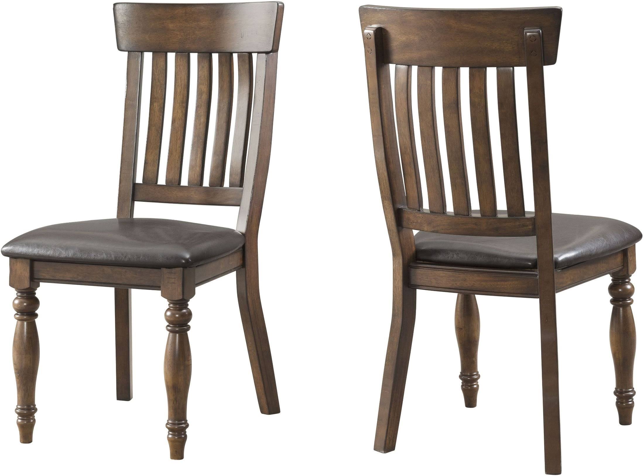 Kingston Curved Slat Back Side Chair (Set of 2)