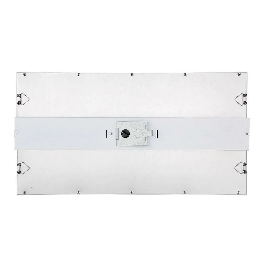 EnviroLite 105-Watt 2 ft. White Integrated LED Backlit High Bay Hanging Light