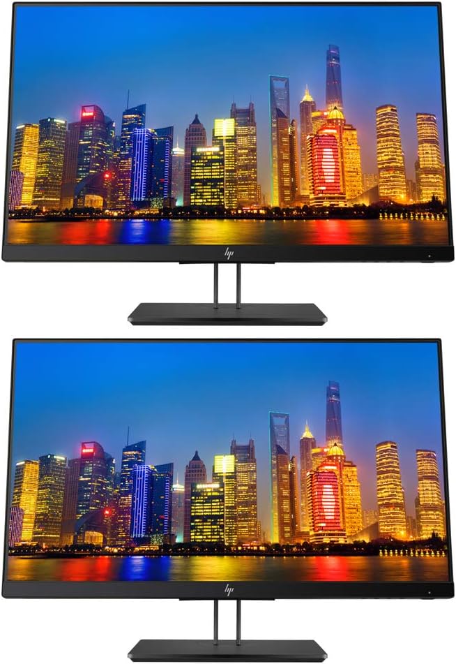 HP Z24nf G2 23.8 Inch IPS LED Backlit Monitor 2-Pack, FHD 1920 x 1080 (1JS07A8#ABA)