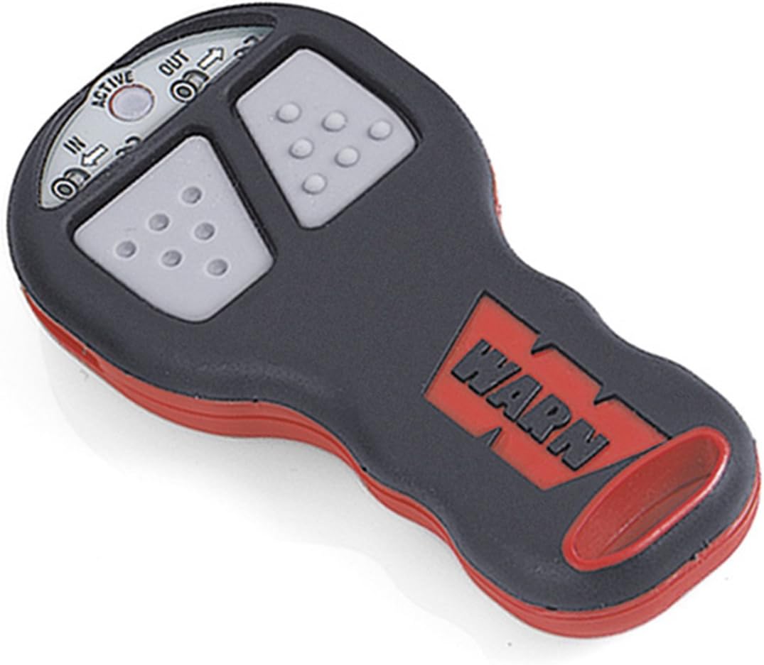 WARN 74520 Winch Accessory: Hand Held Remote Controller Remote Control for 74500 Wireless Winches Pack of 2