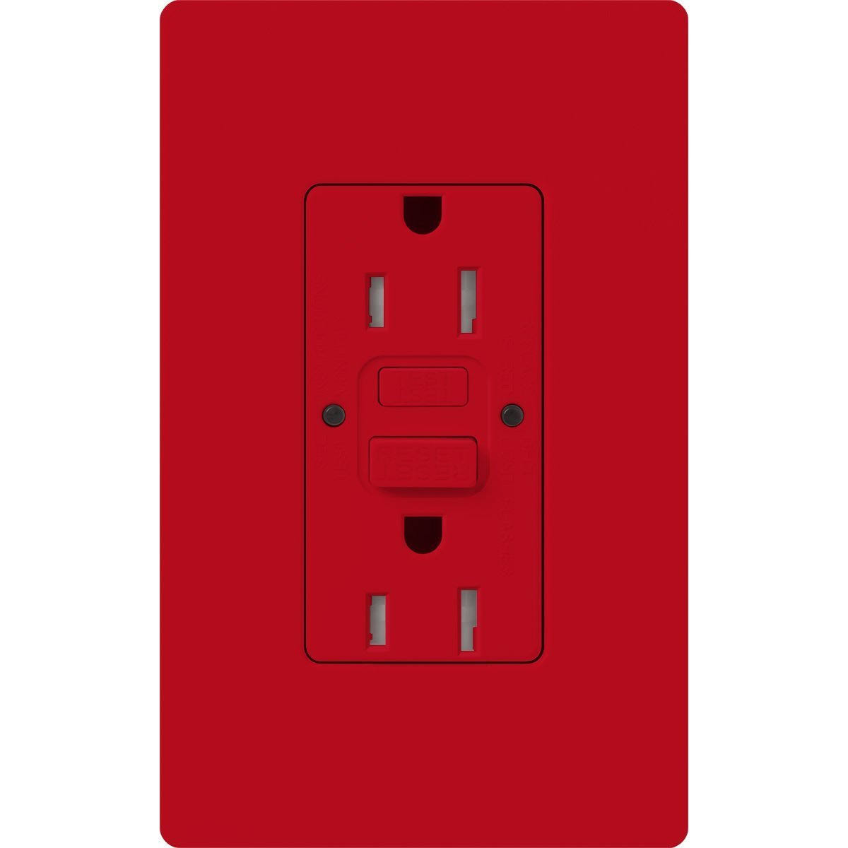 Lutron SCR-20-GFST-HT 20A, 125V, Tamper Resistant GFCI Receptacle, Hot