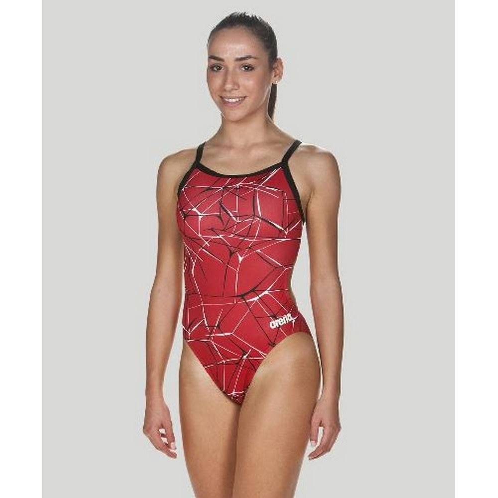 Arena Water Challenge Back - Maxlife Orange-Black 22