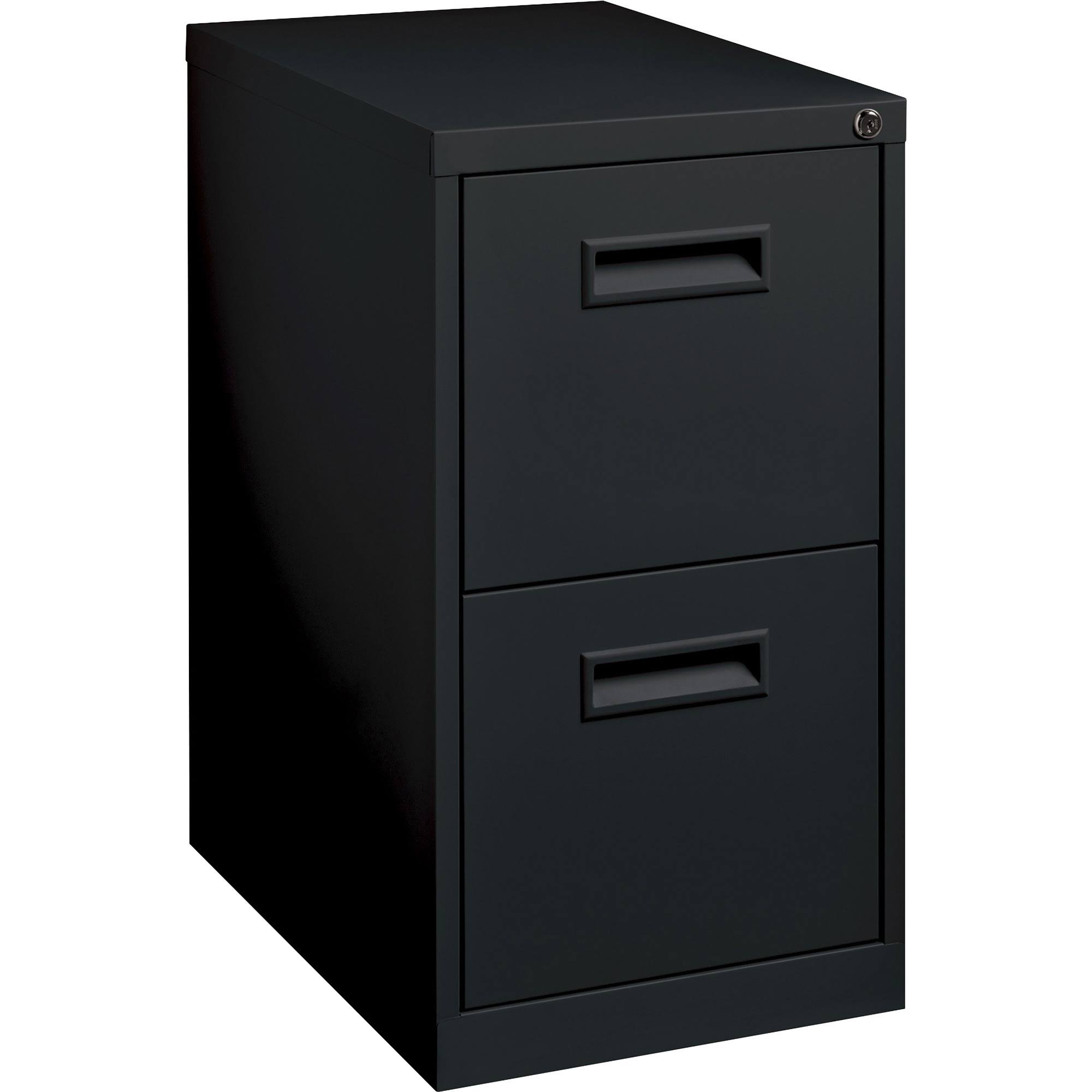Lorell File/File Mobile Pedestal Files, Black