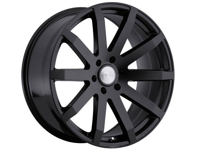 Black Rhino Traverse, 24x10 Wheel with 6x5.5 Bolt Pattern - Matte