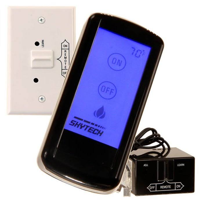 Skytech 5001 Fireplace Remote Control System with Backlit LCD Touch Screen On/Off